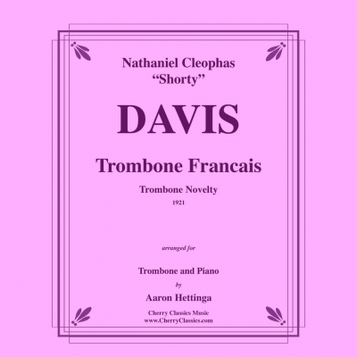 Trombone Français (N.C. Davis) for Trombone and Piano