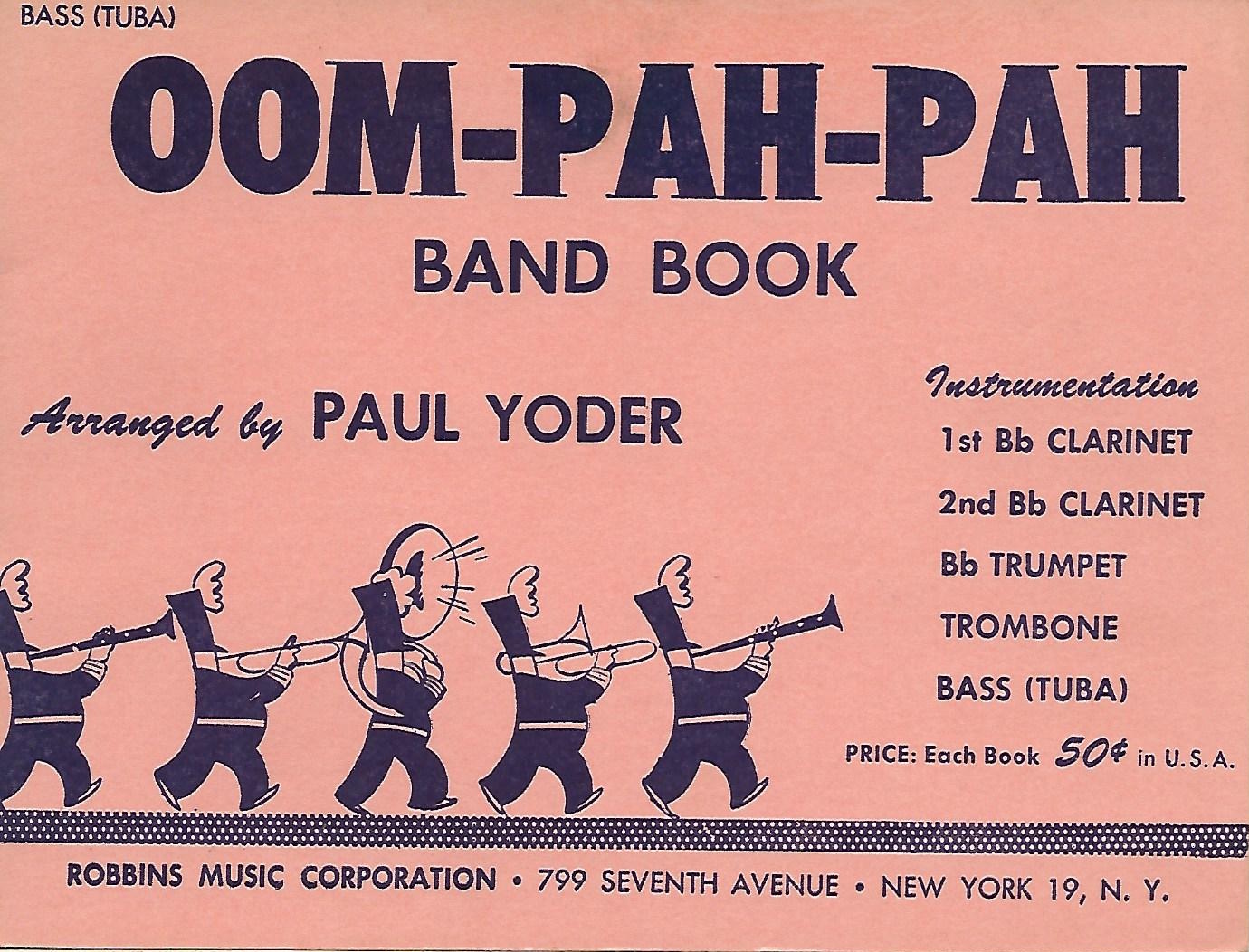 Oom-Pah-Pah Band Book