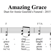 Amazing Grace - Vocal Duet &amp; Lead Sheet - FREE DOWNLOAD