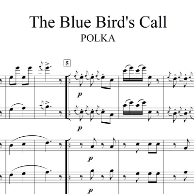 Blue Bird&#039;s Call - for “Hungry Five” Polka Band
