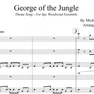 George of the Jungle Theme Song - Woodwind Ensemble