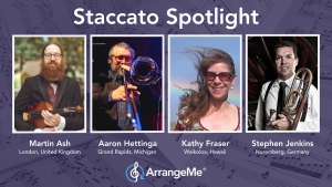 Featured Interview in “Staccato Spotlight” of ArrangeMe&#039;s Blog