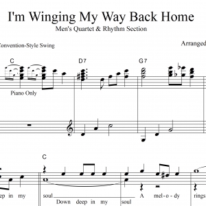 I&#039;m Winging My Way Back Home - TTBB &amp; Rhythm