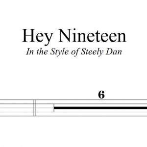 Hey Nineteen - Steely Dan Tpt Solo Chart
