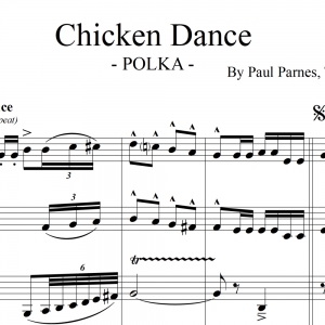 Chicken Dance Polka - Brass Quintet