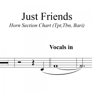 Just Friends - Amy Winehouse Horn Chart