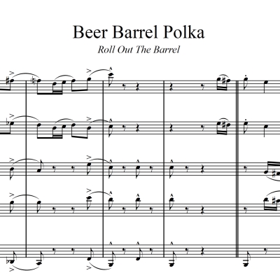 Beer Barrel Polka (Roll Out The Barrel) - “Hungry Five” Polka Band