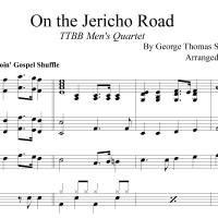 On The Jericho Road - TTBB Men's Quartet & Rhythm