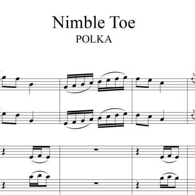Nimble Toe Polka - for “Hungry Five” Polka Band
