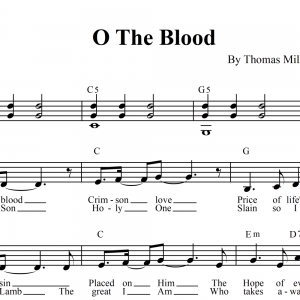 O The Blood - LEAD SHEET - Kari Jobe / Brooklyn Tabernacle Choir